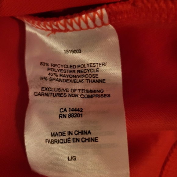 NWOT Mondetta Vibrant Red Sweatshirt - Picture 7 of 7